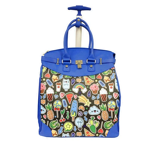 Rollies USA Rollies Pop Art Rolling 14-inch Laptop Travel Tote