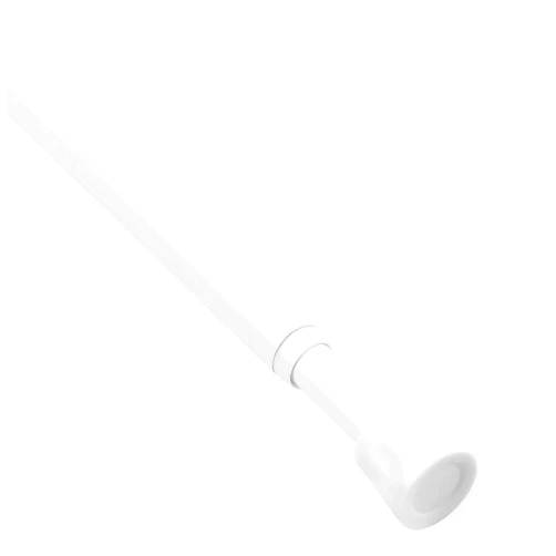 TYRON TYRON TYRON 1Pack Spring Tension Curtain Rod 28 to 40 Inch, White, Adjustable Small Tension Rods, Window Curtain Rod No Drilling