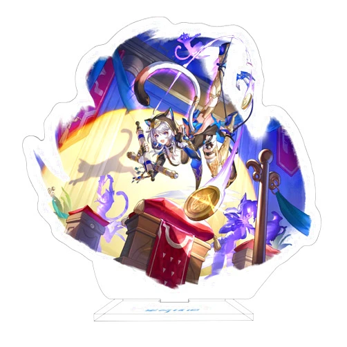 Rainteam Honkai: Star Rail Acrylic Stand Figure Amphoreus' Saga of Heroes Standee Character Decorations (Cipher)