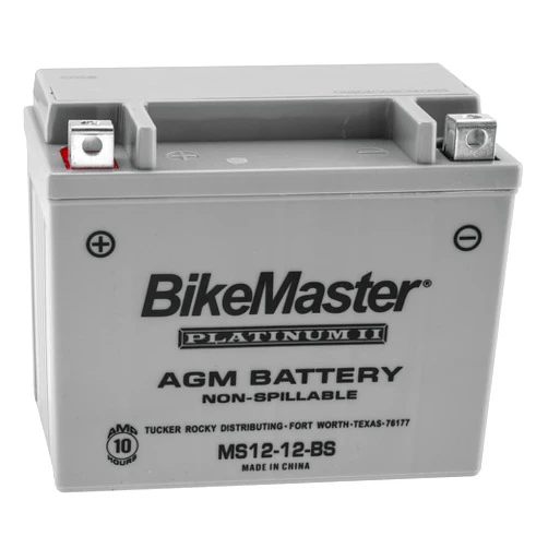 BikeMaster Platinum Batteries MS12-12-BS