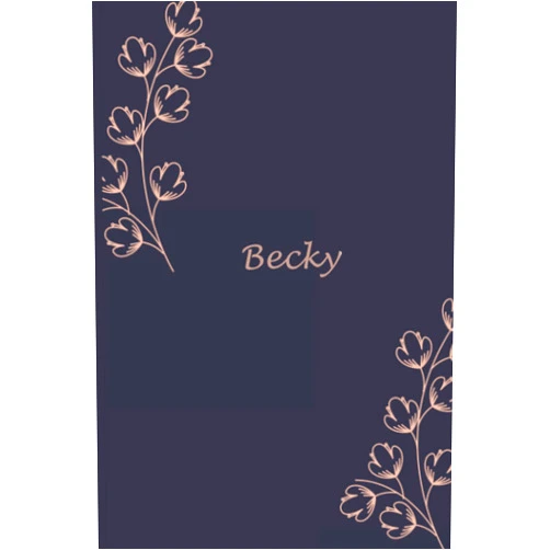 Lily's Publishing Library Becky: Notebook Gift For Women and Girls, Blank Lined Personalized Name Notebook Gift For Avery, The Best Gift For Birthdays | 6x9, 120 pages A5