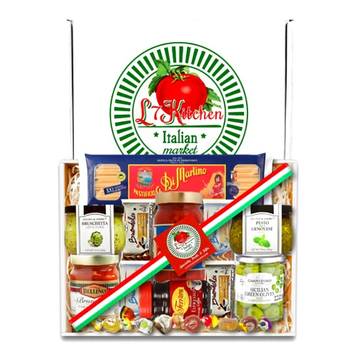 L7 Kitchen Deluxe Imported Italian Gourmet Gift Basket