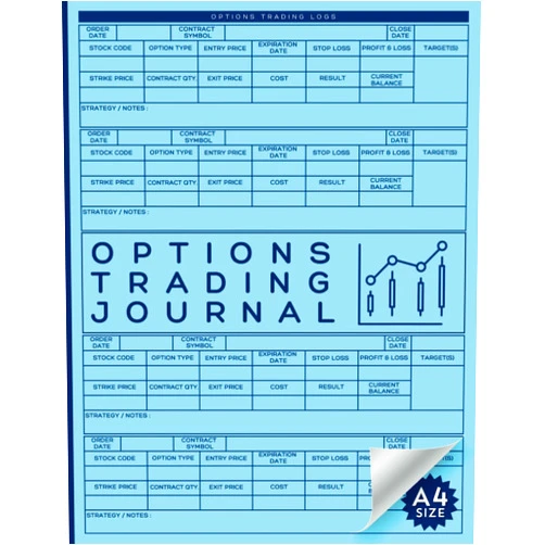 By Morgan Finn (Author) Options Trading Journal: Track Stock Options & Record 100's of Trades in this Comprehensive Log for Traders & Investors. Includes Checklists, Principles, Result Trackers & more