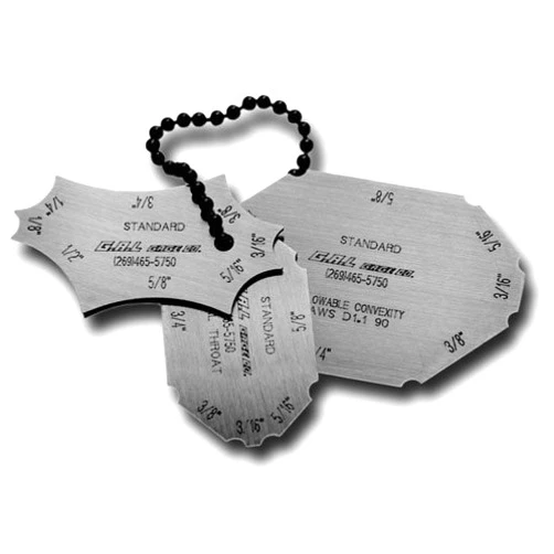 G.A.L. Gage Co. Pocket Fillet Weld Gage GAL-10