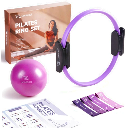 LIONSCOOL Pilates Ring Set – 14