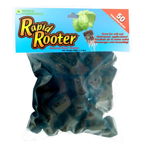 General Hydroponics GH3253 Rapid Rooter Replacement Plugs 50 Count