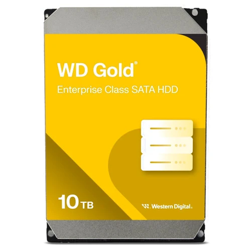 Western Digital 10TB WD Gold Enterprise Class Internal Hard Drive - 7200 RPM Class, SATA 6 Gb/s, 256 MB Cache, 3.5