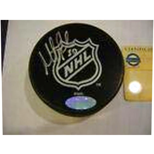 Sports Memorabilia Martin Brodeur New Jersey Devils Steiner Signed Puck - Autographed NHL Pucks
