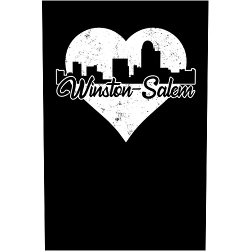 By Kara Chloe (Author) Winston-Salem: 6x9 college lined notebook to write in with skyline of Winston-Salem, North Carolina