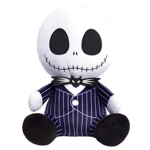 Just Play Disney Tim Burton’s The Nightmare Before Christmas Jack Skellington Comfort Weighted Plush, Kids Toys for Ages 3 Up