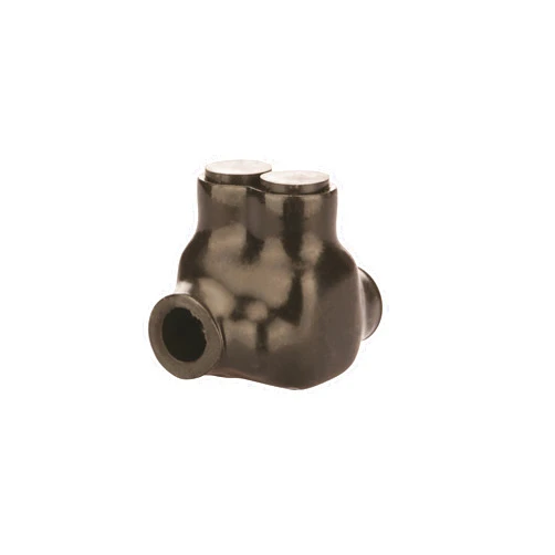 NSi ITO-4B Polaris Insul-Tap Connector, Off-Set (Dual Sided Entry), 4-14 AWG-Bagged Wire-terminals, Black