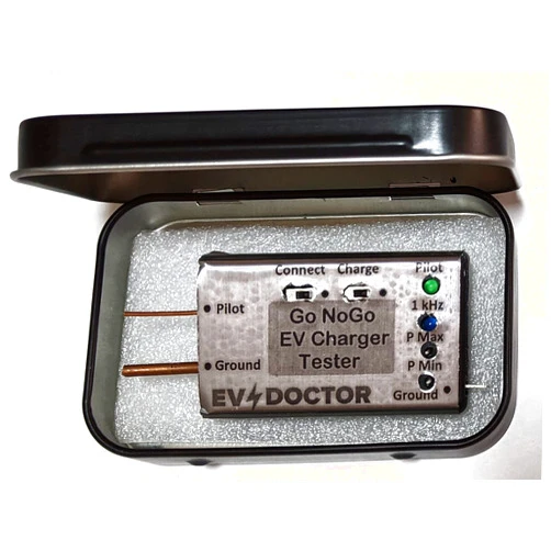 EVDoctor EV Charger Repair Tool Maxi, A Quick Pocket Go NoGo Test for All EV Charger - J1772, Type 1, Tesla, CSS, Type 2. Ideal for Installation or Repair of Electric Vehicle Car Chargers. Free Repair Help