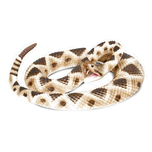 Safari Ltd. Eastern Diamondback Rattlesnake Figurine - Realistic 40