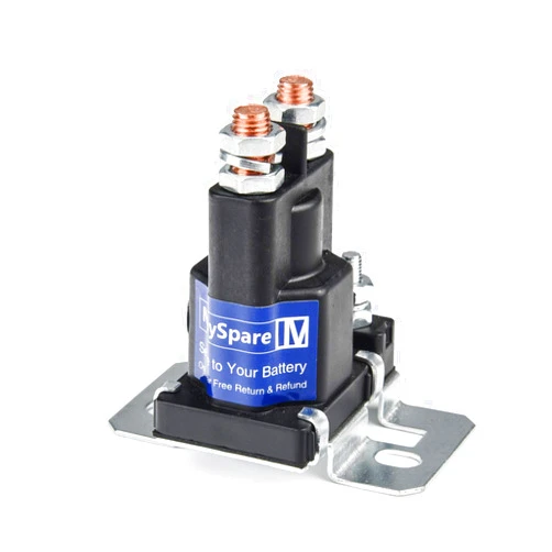 MaySpare 80-Amp Relay 12V Continuous Duty Solenoid Relay Battery Isolator and Relay White Rodgers High Current Starter Relay 4 Pin SPST