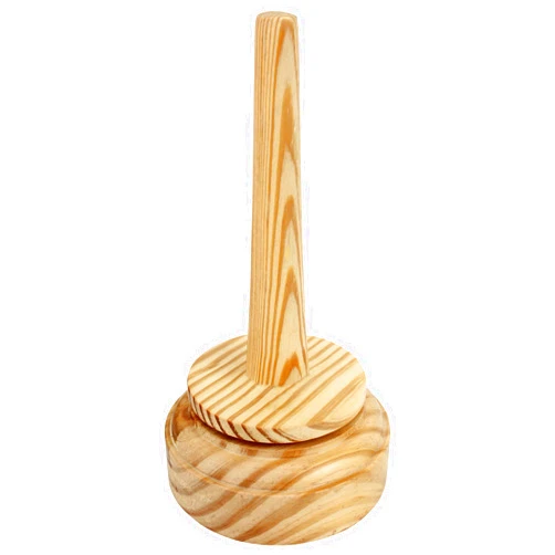 Iblay Wood Arts Wood Yarn Holder with Twirling Mechanism Classic Hand-Operated Winding and Dispensing Accessories, Presents for Craft Lovers7 Inch