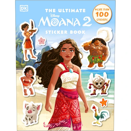 By Ruth Amos (Author) Disney Moana 2 Ultimate Sticker Book