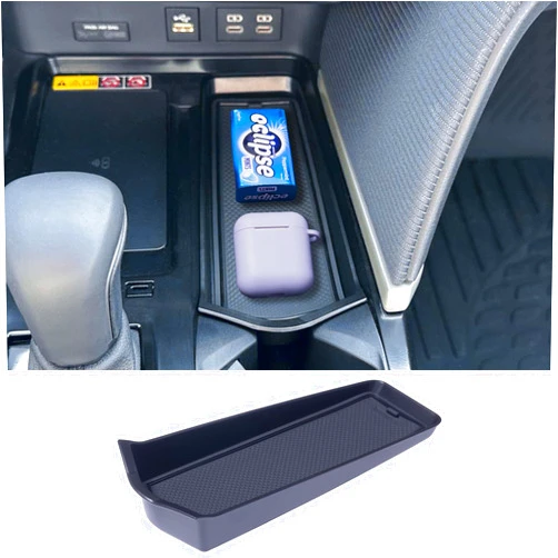 TOPINSTALL Front Center Console Tray Compatible with 2025 Toyota Camry Accessories, Gear Shifter Right Side Console Organizer Inserts Storage Interior Accessories