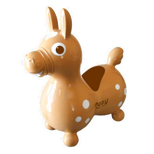 Gymnic Rody Bounce Horse Light Brown