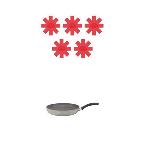 Ballarini Parma Forged 12-inch Nonstick Fry Pan with Silicone Pan Protectors