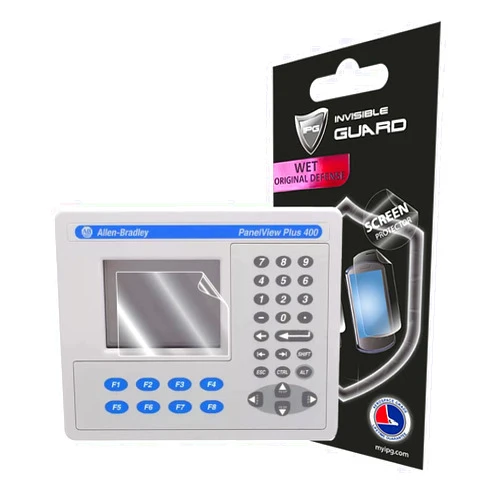 IPG For Allen Bradley PanelView Plus 6 400 Graphic Terminals (400 Grayscale - 400 Color) 2711PC-K4M20D8-2711PC-B4C20D8 Screen Protector (6 Units) Hydrogel Invisible Ultra HD Clear Film Anti Scratch Skin Guard - Smooth/Self-Healing/Bubble -Free for Plus 6 400