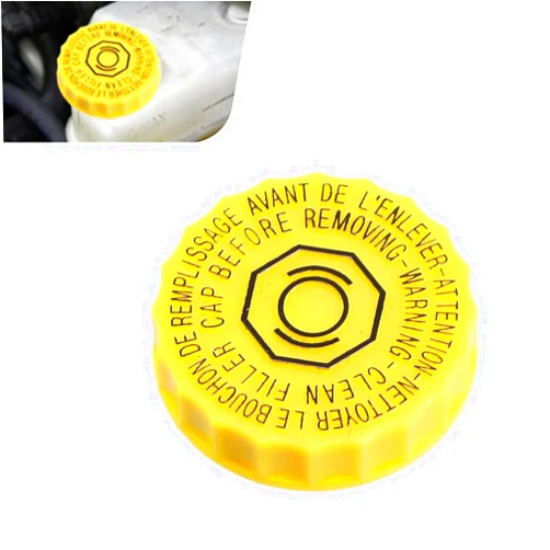 Winterrock Brake Fluid Cap, Brake Master Cylinder Reservoir Tank Cap, Brake Fluid Cap Replaces OEM# 68211910AB, Compatible with Jeep Wrangler Cherokee Compass Chrysler Pacifica