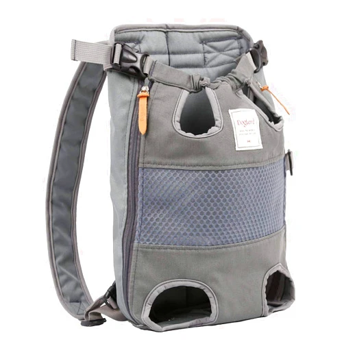 Jranter Dog Carrier Backpack - Legs Out Front - Facing Pet Carrier Backpack for Small Medium Large Dogs, Airline Approved Handsa - Canvas Mesh Free Cat Travel Bag for Walking Hiking Bike and Motorcycle
