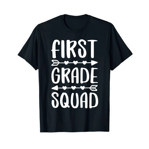 First Grade Squad Shirts First Grade Squad Shirt 1st Grade Boy Girl Student Teacher T-Shirt