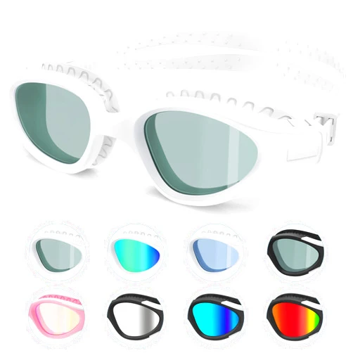 findway Swim Goggles, Polarized Swimming Goggles for Men Women Adult Youth,Anti-fog UV Protection No Leaking Wide Vision