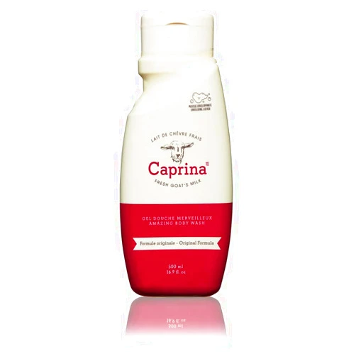 Caprina by Canus Fresh Goat's Milk Body Wash, Original 16.9 oz (Single)
