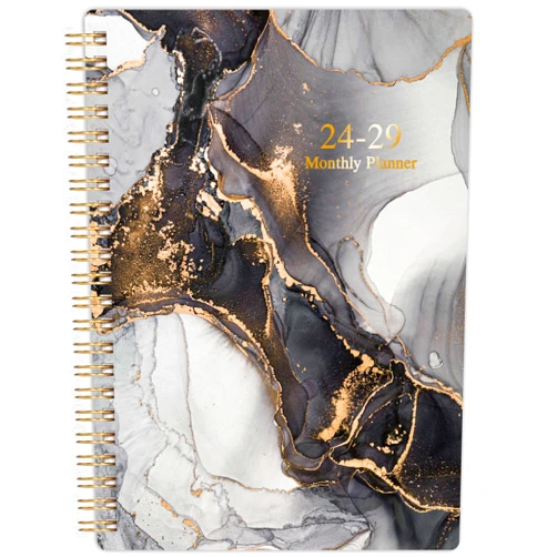 Artfan 2024-2029 Monthly Planner Spiral Bound - 5 Year Monthly Planner/Calendar 2024-2029, Jul.2024 - Jun.2029, 8.5