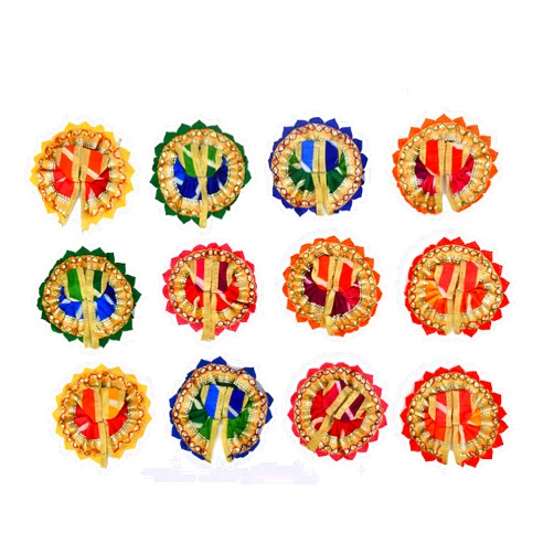 AargKraft Fancy Laddu Gopal Dress Poshak - 0 Size (Pack of 12) | Handcrafted Kanha Ji Thakur Ji Bal Krishna Clothes for Janmashtami Pooja Festival Home Mandir Decor