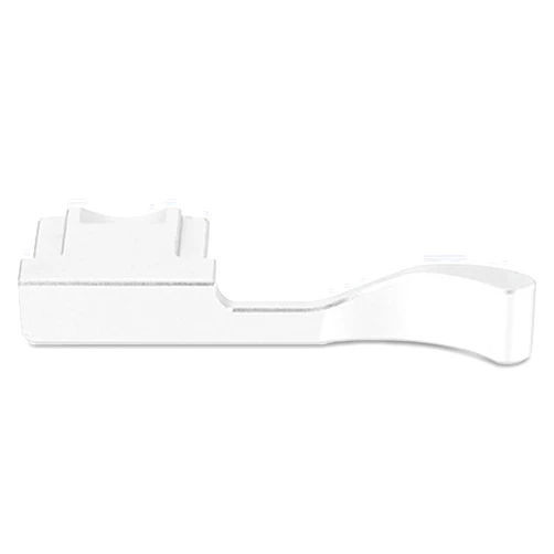 Haoge THB-X2S Metal Hot Shoe Thumb Up Rest Hand Grip for Fujifilm X100VI Fuji X100V Camera Silver