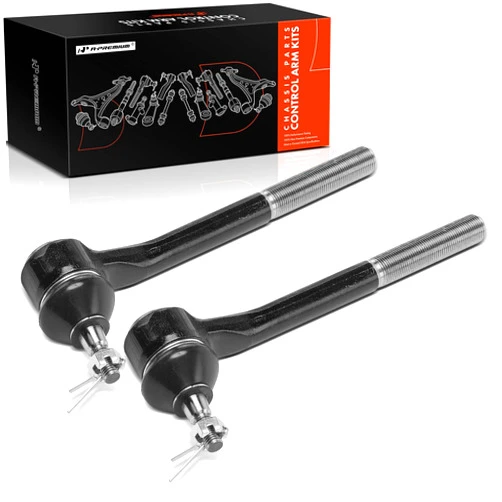 A-Premium 2 x Front Outer Tie Rod Ends, Compatible with Chevy Blazer 95-05, S10 94-04, S10 Blazer 88-94, GMC Jimmy 92-05, S15 Jimmy 83-91, Sonoma 91-04, Isuzu Hombre 98-00, Oldsmobile Bravada 98-01