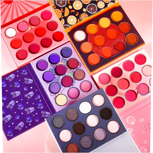 Ecofavor High Pigmented Eyeshadow Palette Sets, DE’LANCI Professional Matte Shimmer 5 Color Board Eye Shadows Makeup Pallets Kit, Waterproof Blendable Small and Cute Makeup Pallete, Vegan and Cruelty Free…