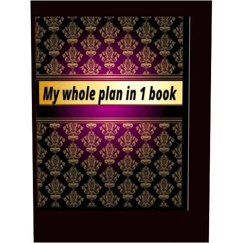Self publisher Papercode All my plan in one book