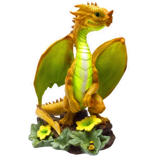 Pacific Giftware Dragon Fantasy Honeydew Dragon Resin Figurine
