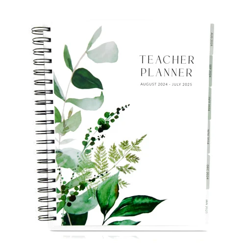 ZICOTO Simplified Teacher Planner For The 2024-2025 Academic School Year - Your All Incl. 8.5