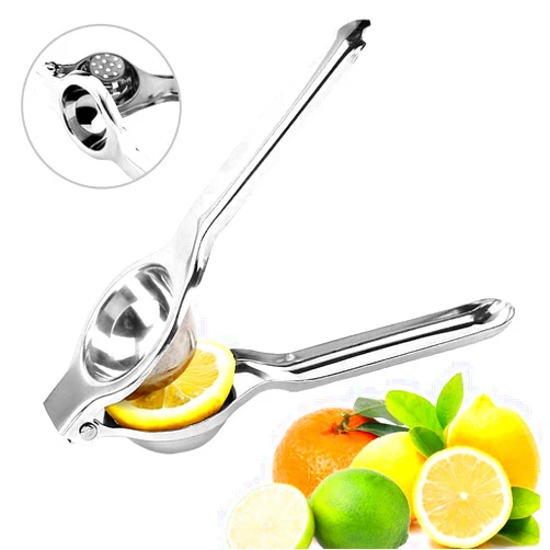 Joyden joleully Lemon Squeezer Stainless Steel Professional Lemon Manual Juicer, Lemon juicer Lemon Squeezer Citrus Press
