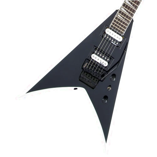 Jackson JS Series King V JS32 - Black with White Bevels
