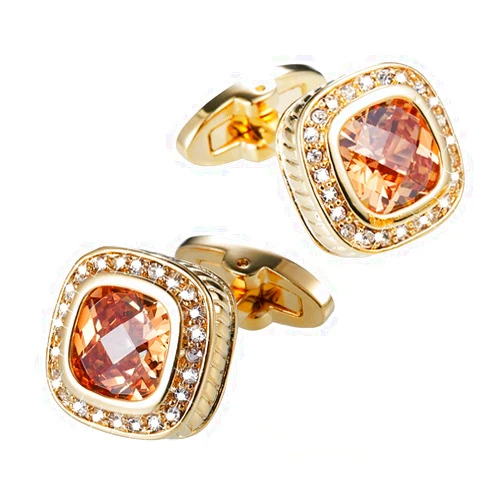 TCOI Cufflinks for Men Vintage,Flower Pattern - Best Wedding Business Gifts with Box