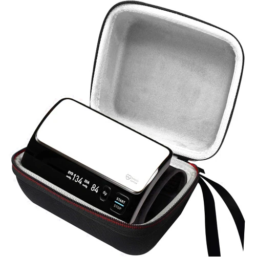 Catapbox Hard Carrying Case for Omron Evolv Bluetooth Wireless Upper Arm Blood Pressure Monitor, Travel Storage Case for BP7000 HEM-7600T-BK BP Monitor, Protect Case Only (Black)