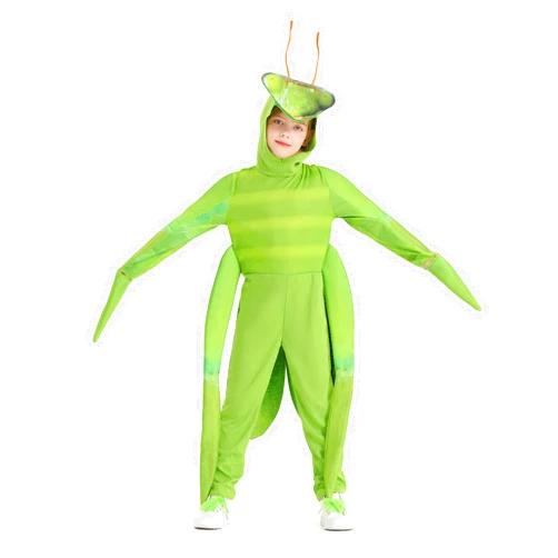 JYZCOS Praying Mantis Costume for Kids Party Halloween Insect Suit