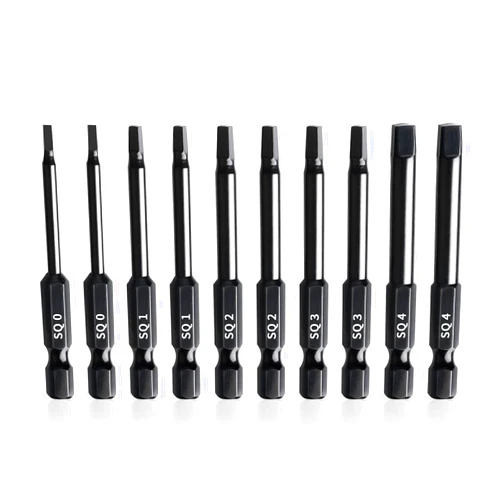 Owl Tools Robertson Square Drill Bit Set (10 Pack - 2.3