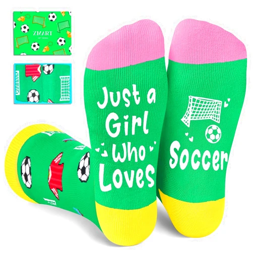 Zmart Unique Socks For Women - Gymnastics Yoga Skiing Tennis Gifts, Gifts For Gymnasts Yoga Lovers