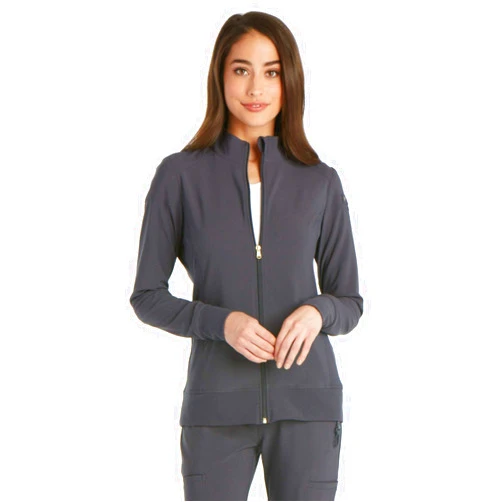 Cherokee iflex by Cherokee Uniforms Zip Front Scrub Jackets for Women CK303