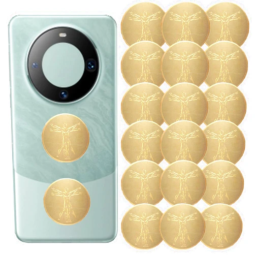 HUAGASION 20Pcs Protection Cell Phone Stickers 99% Effective Protector Cell & Smart Phones, Laptops, Tablets, TV, Monitors - All Devices