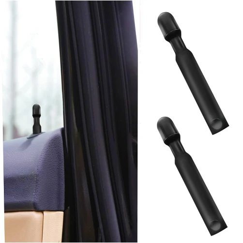 Kutyun 2PCS Car Door Lock Knobs, Front Or Rear Car Door Lock Cover, FODZ-5421850-A Interior Door Lock Knob Pull Pins Vehicle Part Replace Accessories for Ford F150 Explorer (2PCS)