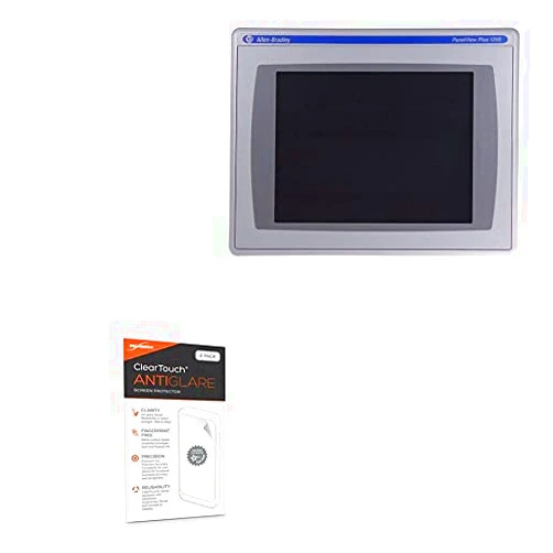 BoxWave Screen Protector Compatible With Allen Bradley PanelView Plus 6 1250 - ClearTouch Anti-Glare (2-Pack), Anti-Fingerprint Matte Film Skin