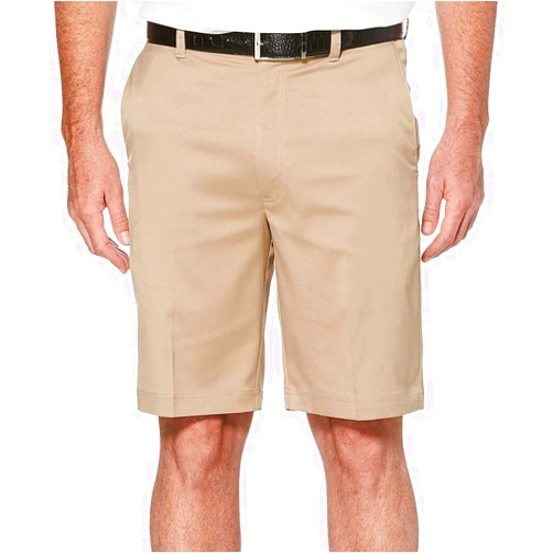 PGA TOUR Men's Flat Front Golf Shorts with Active Waistband (Size 30-44 Big & Tall)