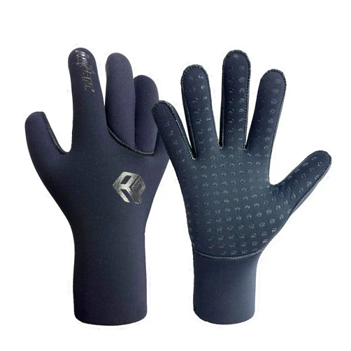 AnParc 5mm Ultra Stretch Neoprene Water Gloves – Five Finger Winter Gloves for Scuba Diving, Snorkeling, Surfing, Kayaking, Canoeing, and Spearfishing